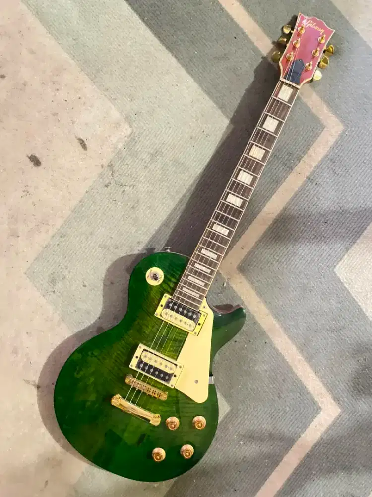 Gitar gibson lespaul replika