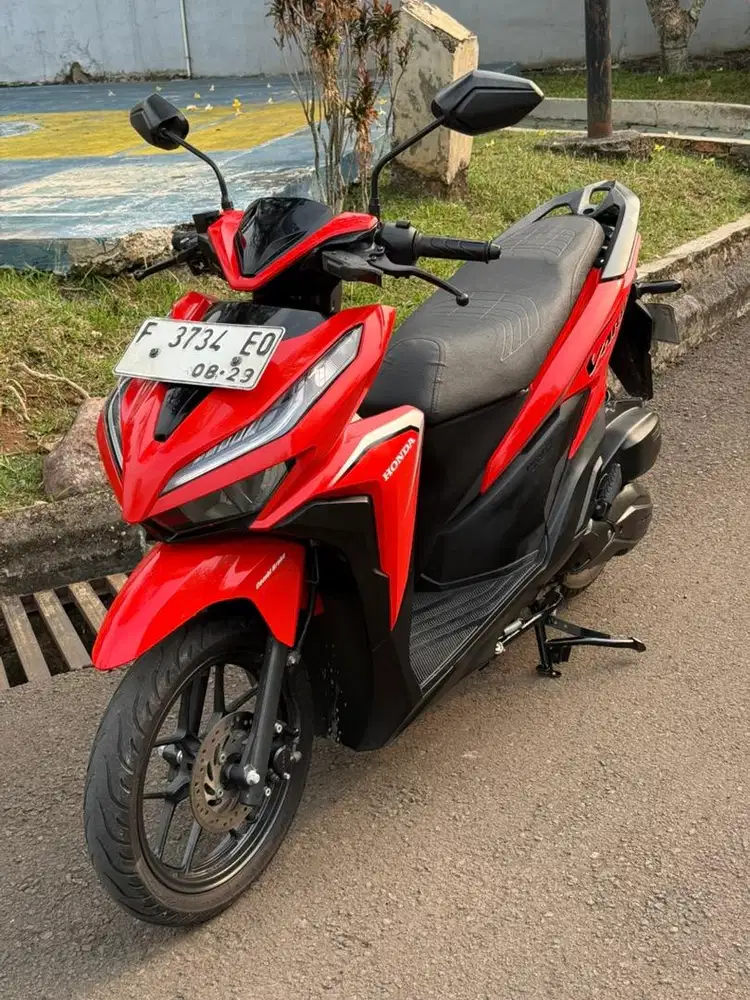Honda Vario 125 CBS Thn 2019 F Kota Merah Mulus