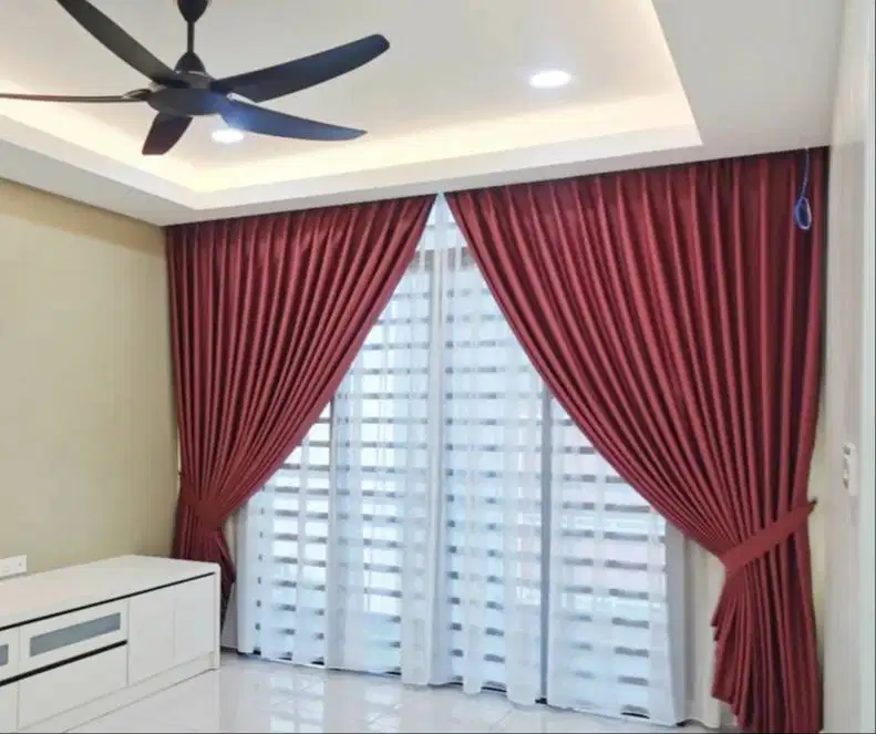 Menjual Tirai Gorden Jendela Gordyn Mewah Hordeng Terbaru Murah