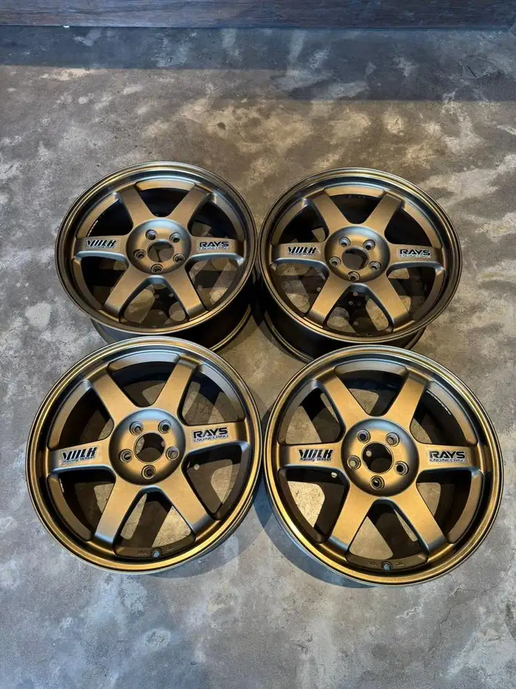 Velg TE37 Original Japan | R17 | PCD 5x100 | Like NEW