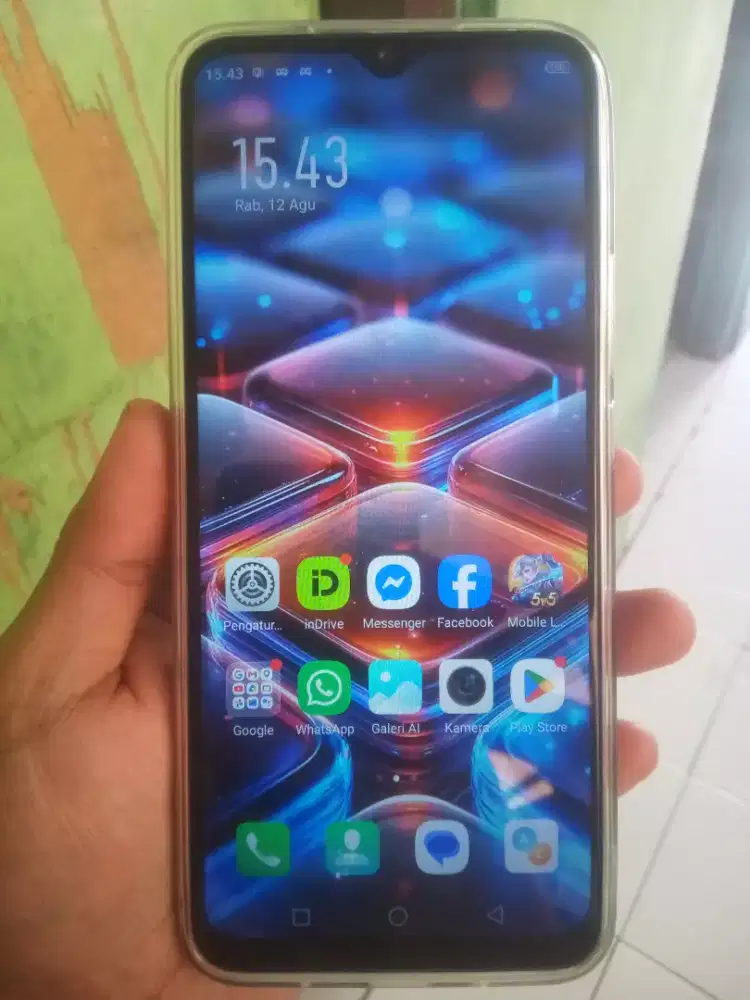 Infinix Hot 11 play 4G 4/64 layar 6.8 inchi tt/barter