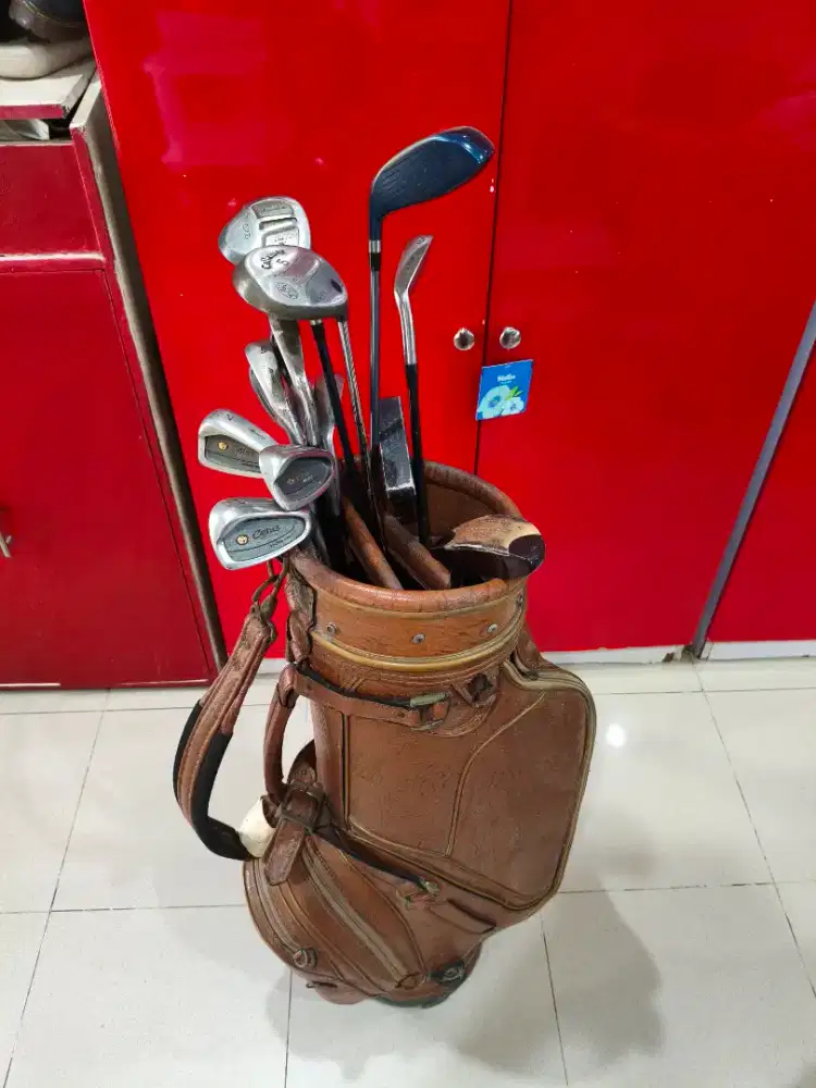 Stik golf set mizuno callaway golfbag leather