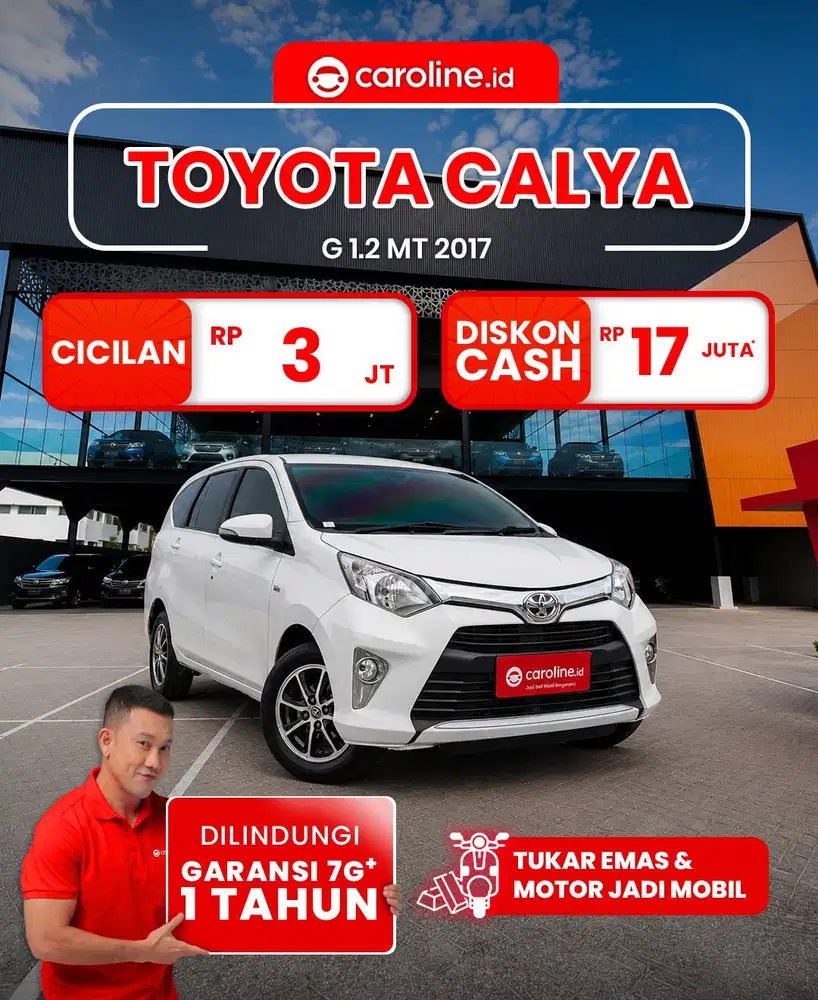 Toyota Calya G Manual 2017