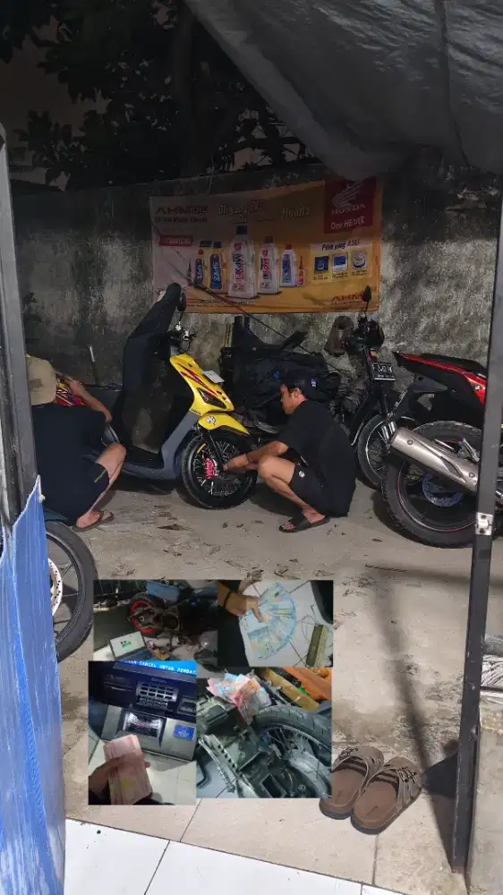 Bengkel panggilan atau rumahan