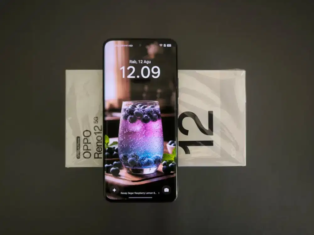 Oppo Reno 12 5G 12/256 - Fullset, Ex Garansi Resmi