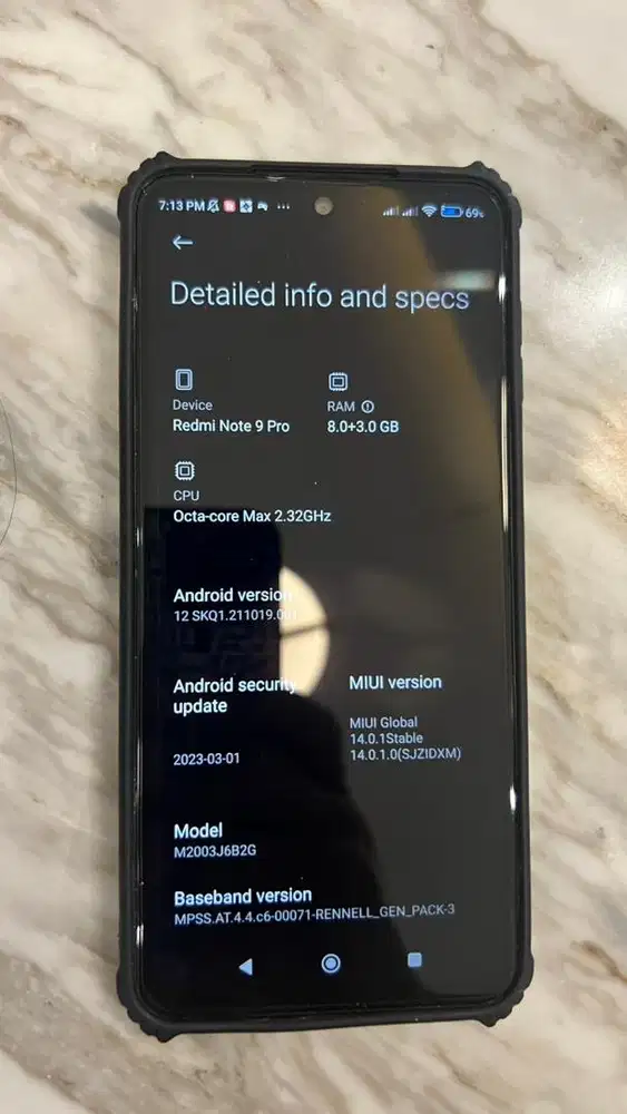 Jual xiaomi redmi note 9 pro