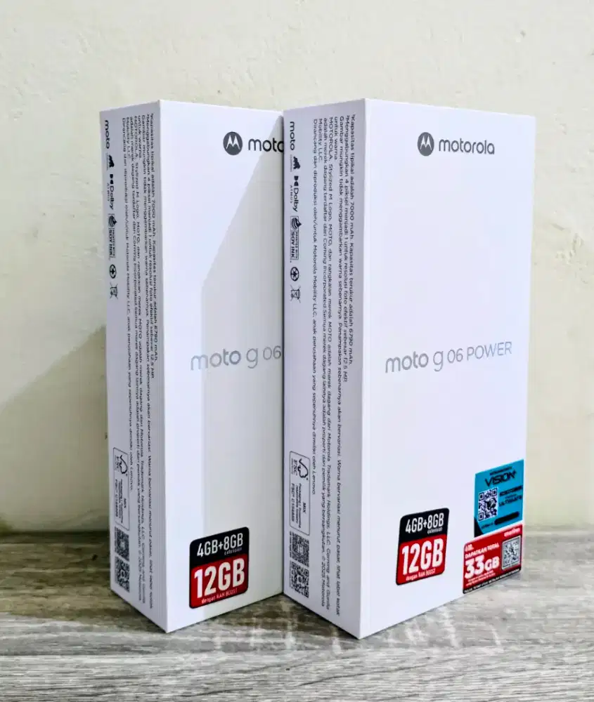 Motorola Moto G06 Power Ram 4/128 BNIB Baru Segel Pabrik