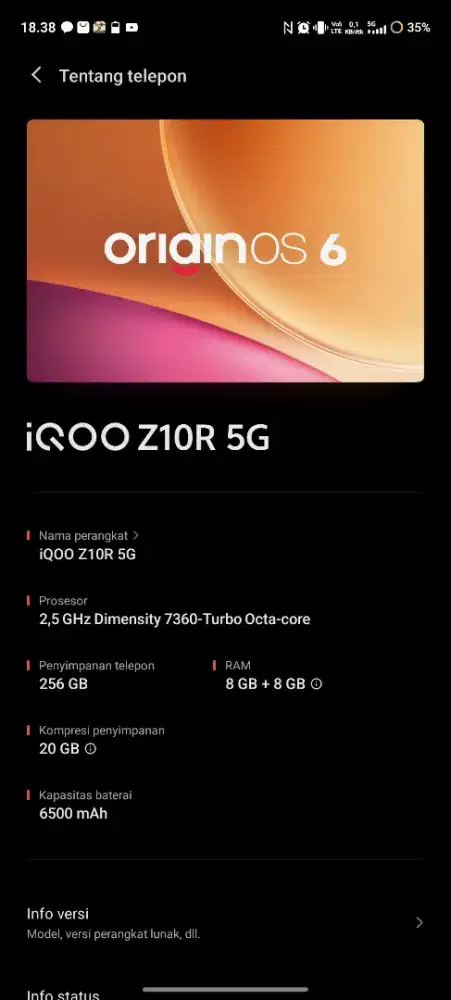 IQOO Z10R 8/256