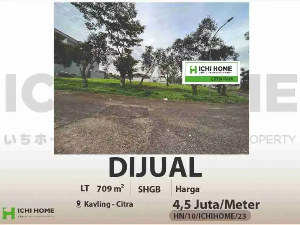 dijual tanah di citra raya