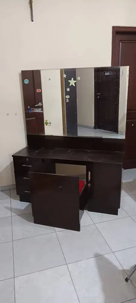 Meja rias JATI ASLI