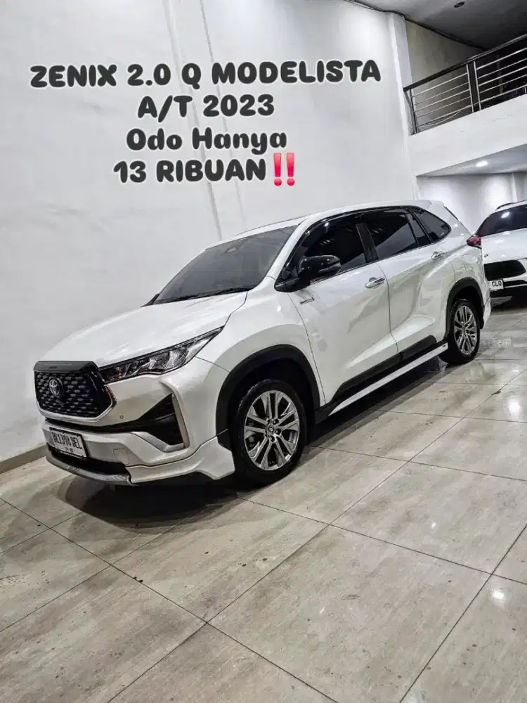ODO 13RB‼️ INNOVA ZENIX Q HYBRID Modellista A/T 2023 / 2024 putih