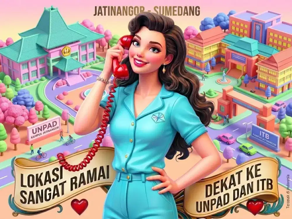 JUAL TANAH DI JATINANGOR, CIBIRU, CILEUNYI, SUMEDANG.