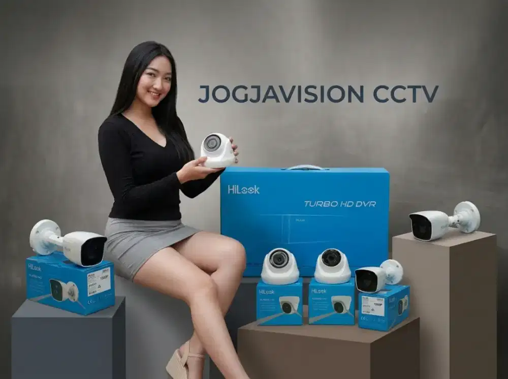 Paket cctv murah hilook full hd jamin jernih gratis pasang