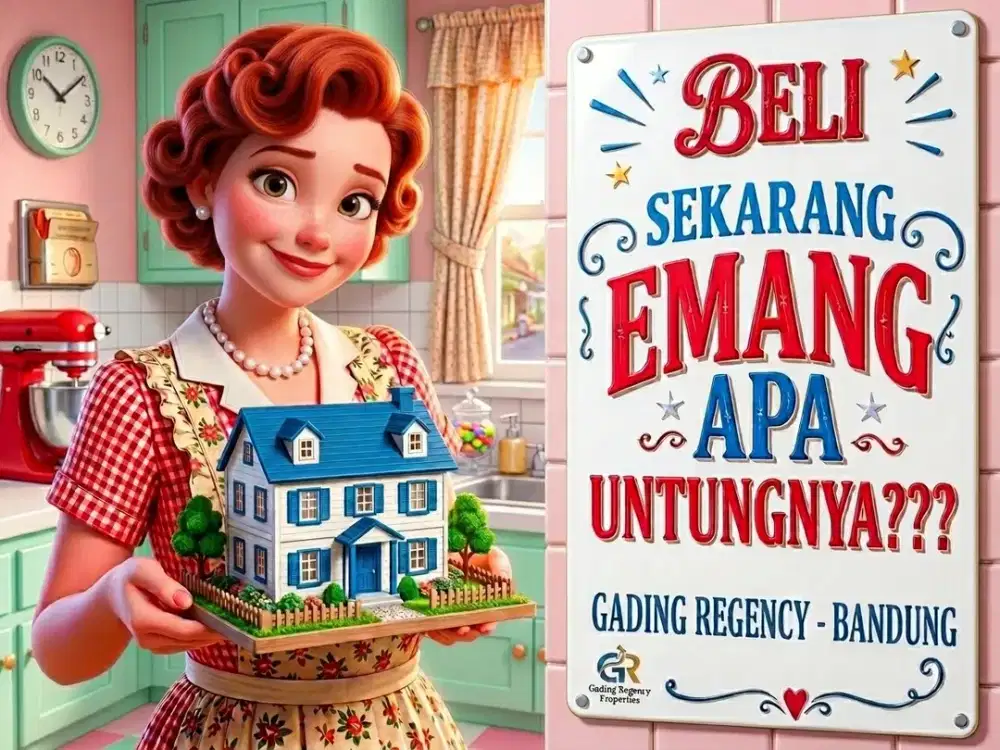 JUAL RUMAH DI GADING REGENCY, ARCAMANIK, SOEKARNO HATTA, BANDUNG TIMUR.