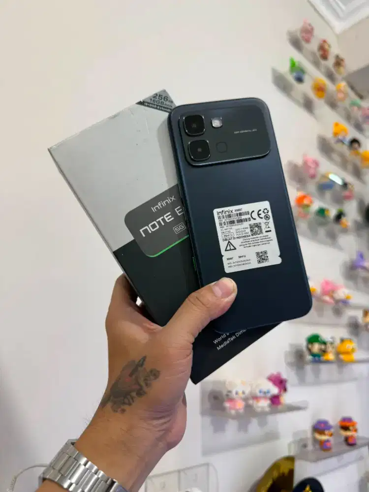 Infinix note edge 5g 8/256 Lengkap ori