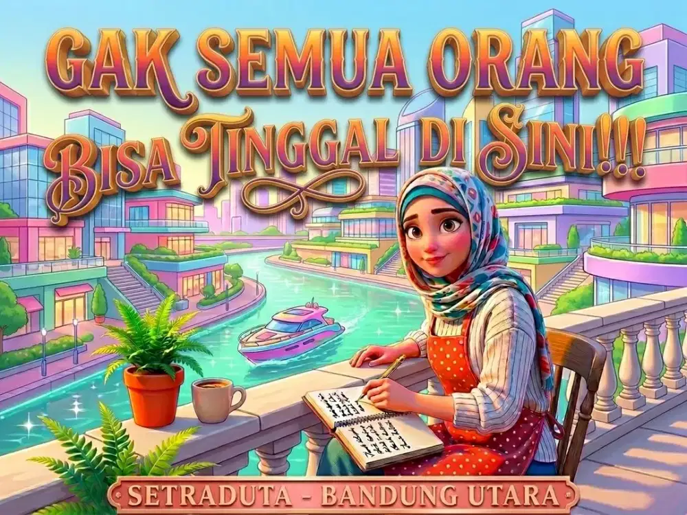 JUAL RUMAH DI SETRADUTA, PASTEUR, SARIJADI, BANDUNG UTARA.