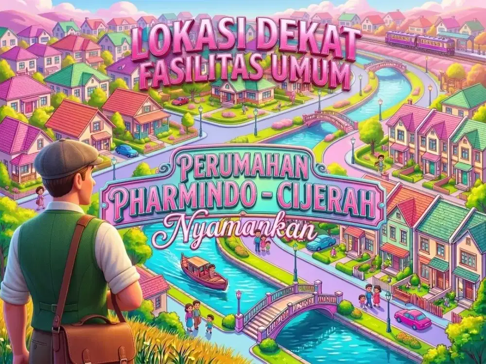 SEWA RUMAH DI KOMPLEK PHARMINDO, CIJERAH, MELONG, CIMAHI SELATAN.