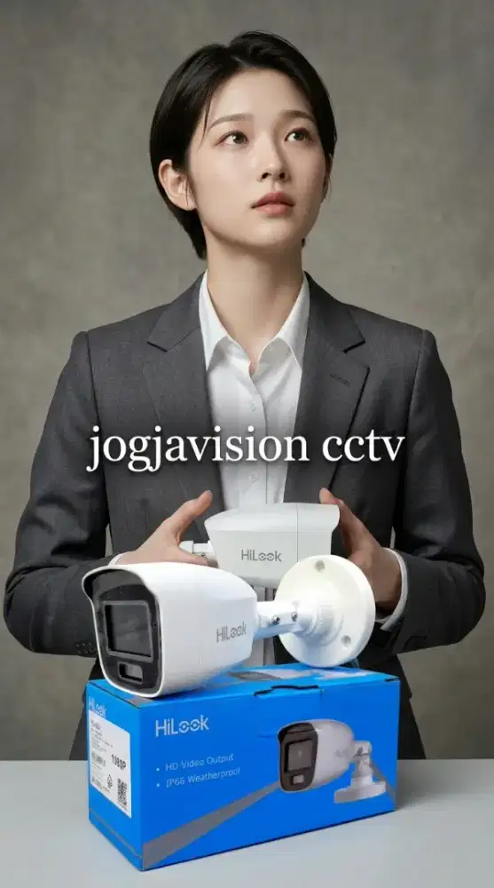 Paket cctv murah hilook full color gelap tetap berwarna
