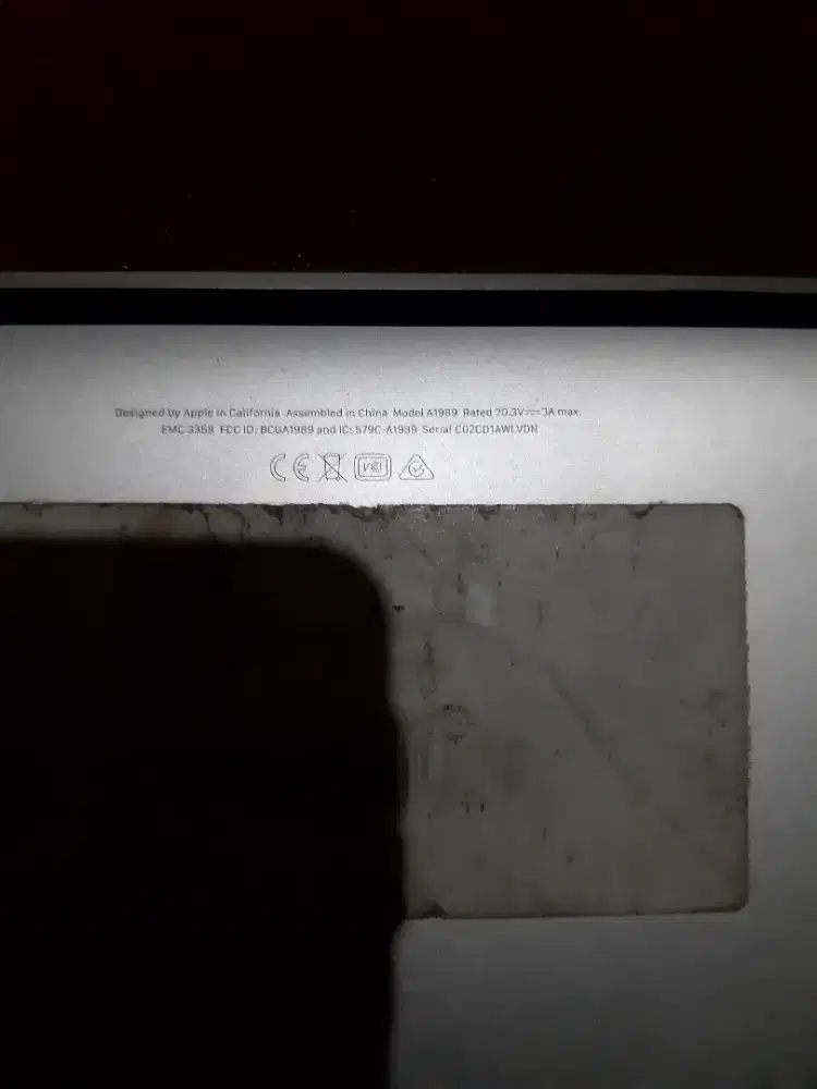 Macbook pro 2019 mati total murah