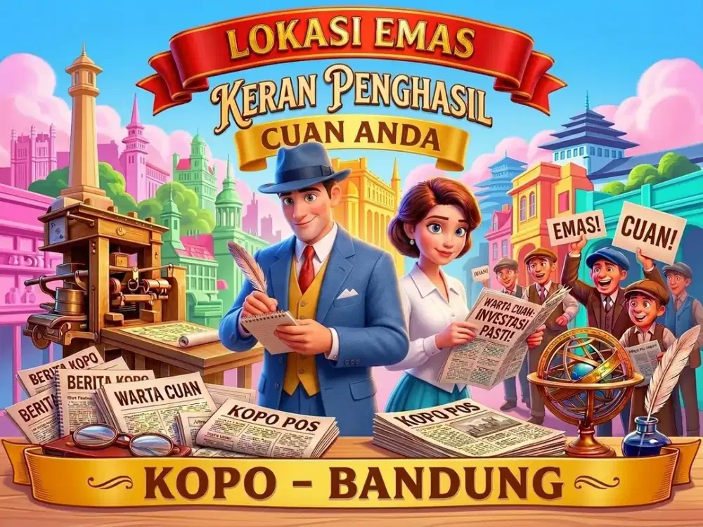 JUAL TANAH DI KOPO, CIBOLERANG, BANDUNG KOTA.