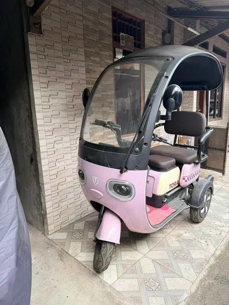 Tora sepeda listrik roda 3