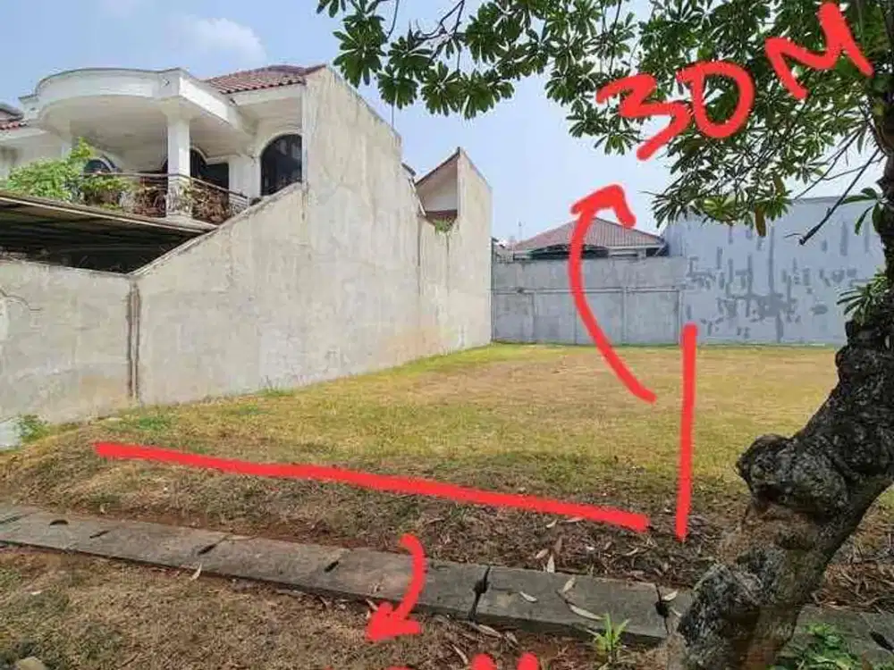 Kavling Badan Kotak di Puspita Loka Blok M BSD City