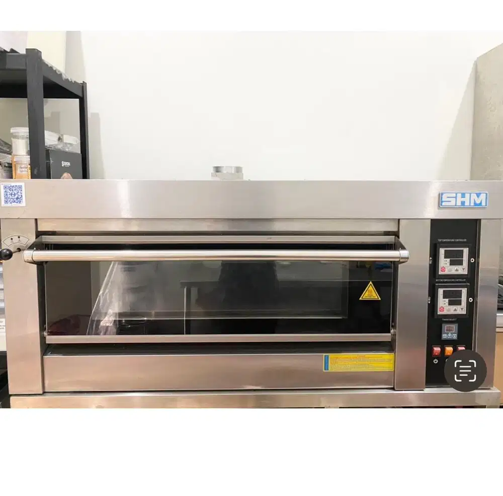 JUAL OVEN SHM 1 Deck 2 Tray