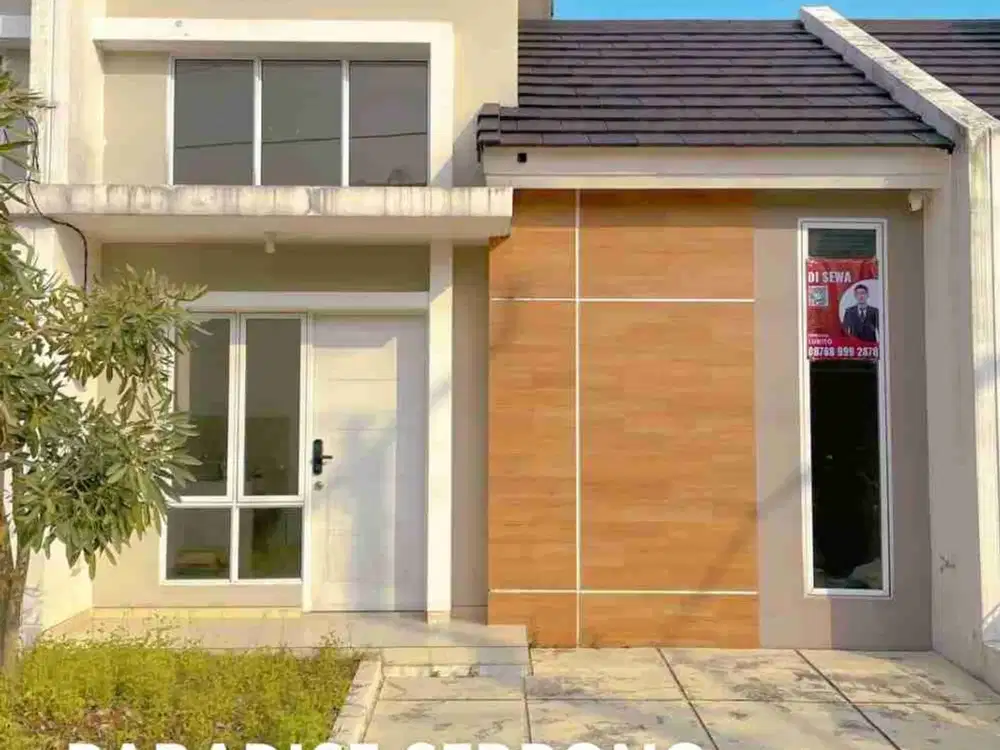 Disewakan Murah Rumah Baru Paradise Serpong City 2