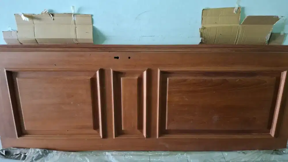Jual 5 Daun Pintu Jati Kondisi Gress