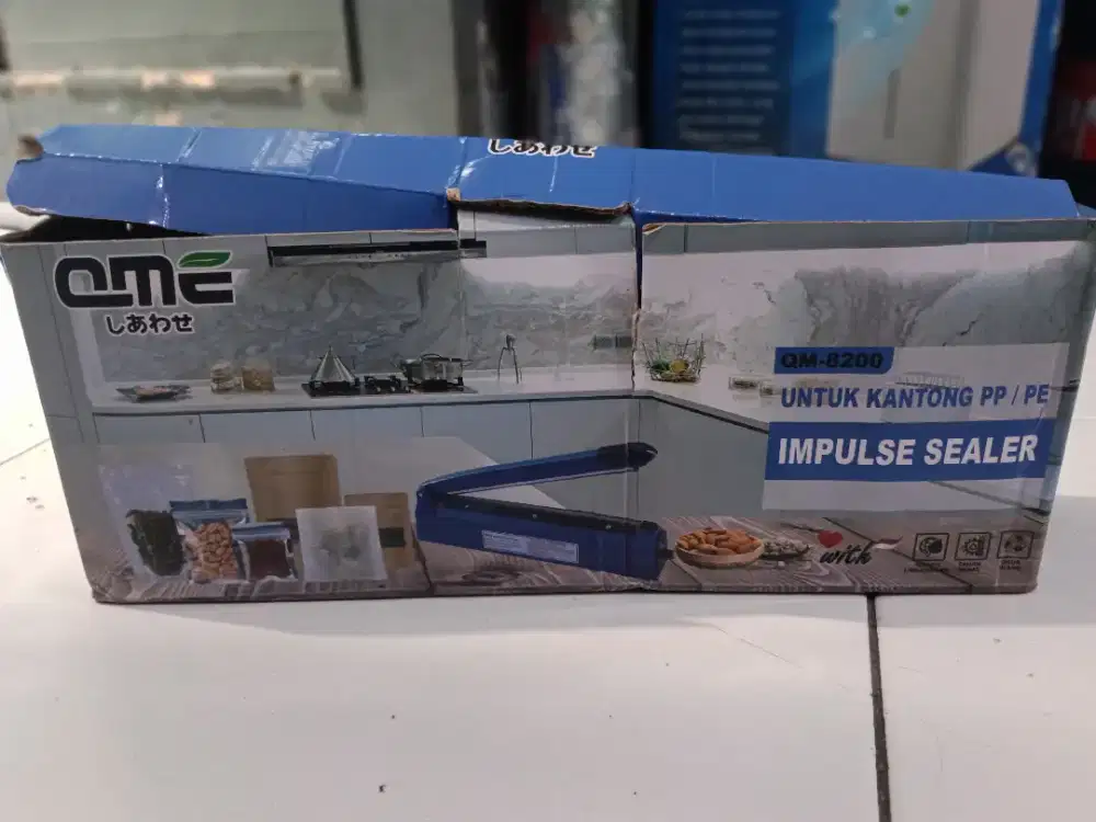 Impulse Sealer alat perekat atau pengepres plastik elektrik