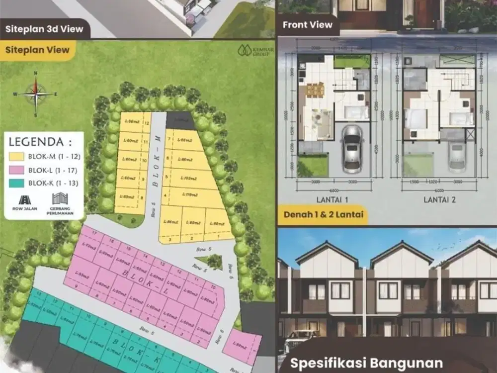 JUAL MURAH RUMAH DUA LANTAI DEKAT LRT HARJAMUKTI CIBUBUR