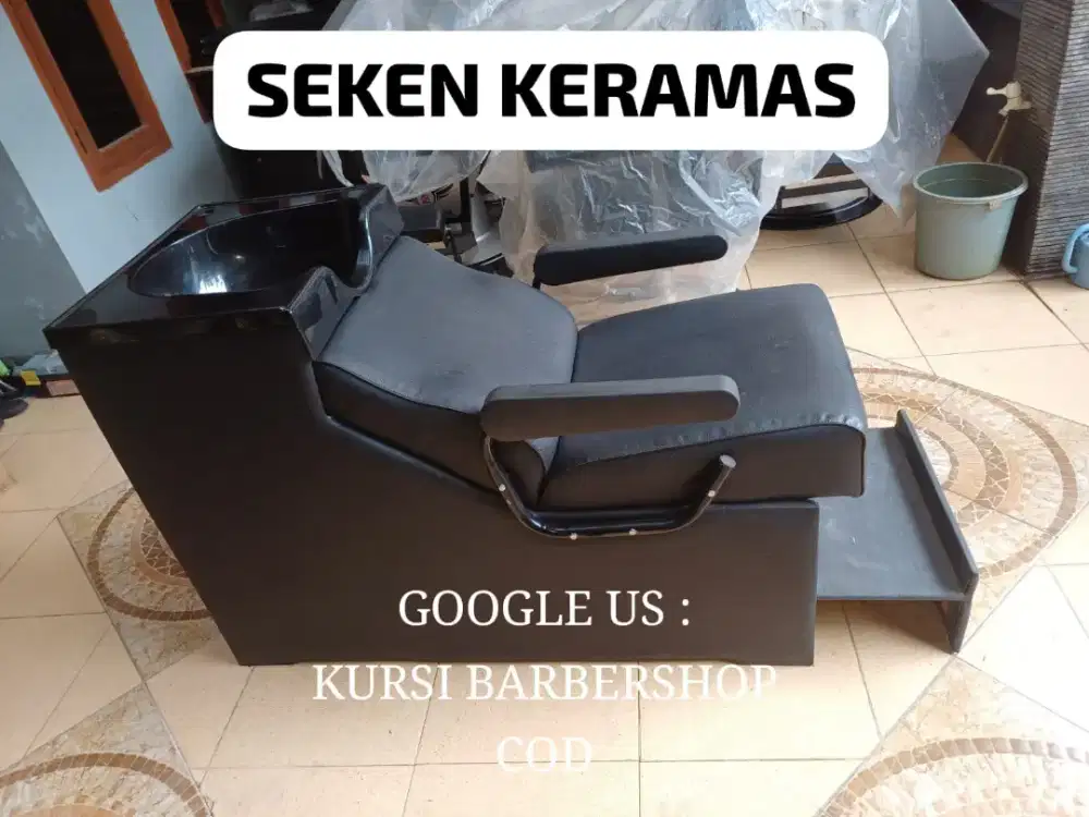 Kursi keramas washbak cuci rambut barbershop salon seken