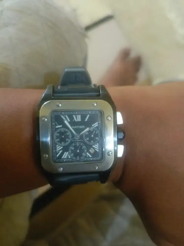 Bismillah dijual Jam otomatis Cartier santos