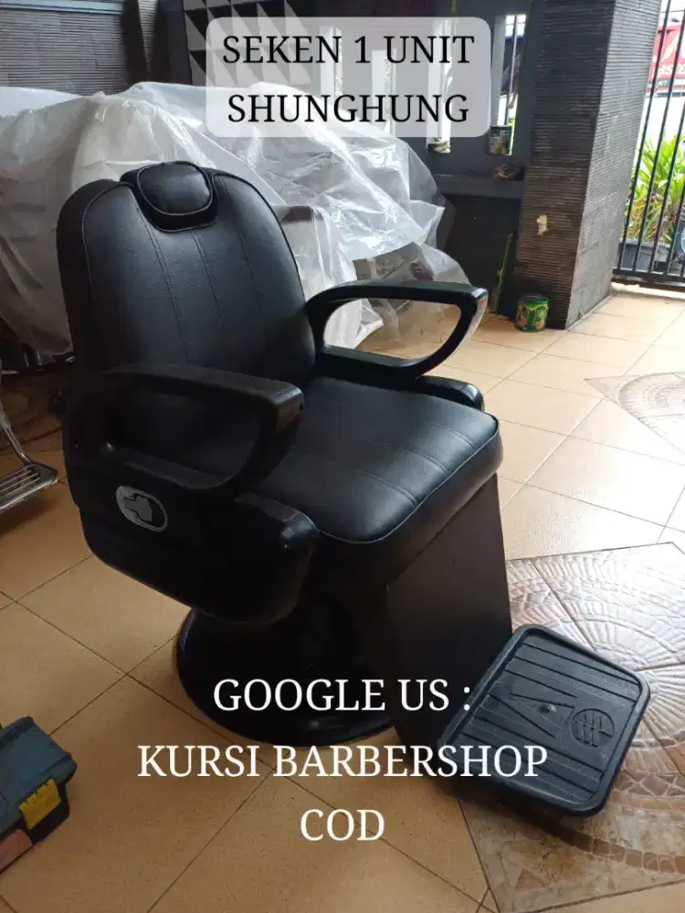 Kursi barbershop barber cukur hidrolik seken