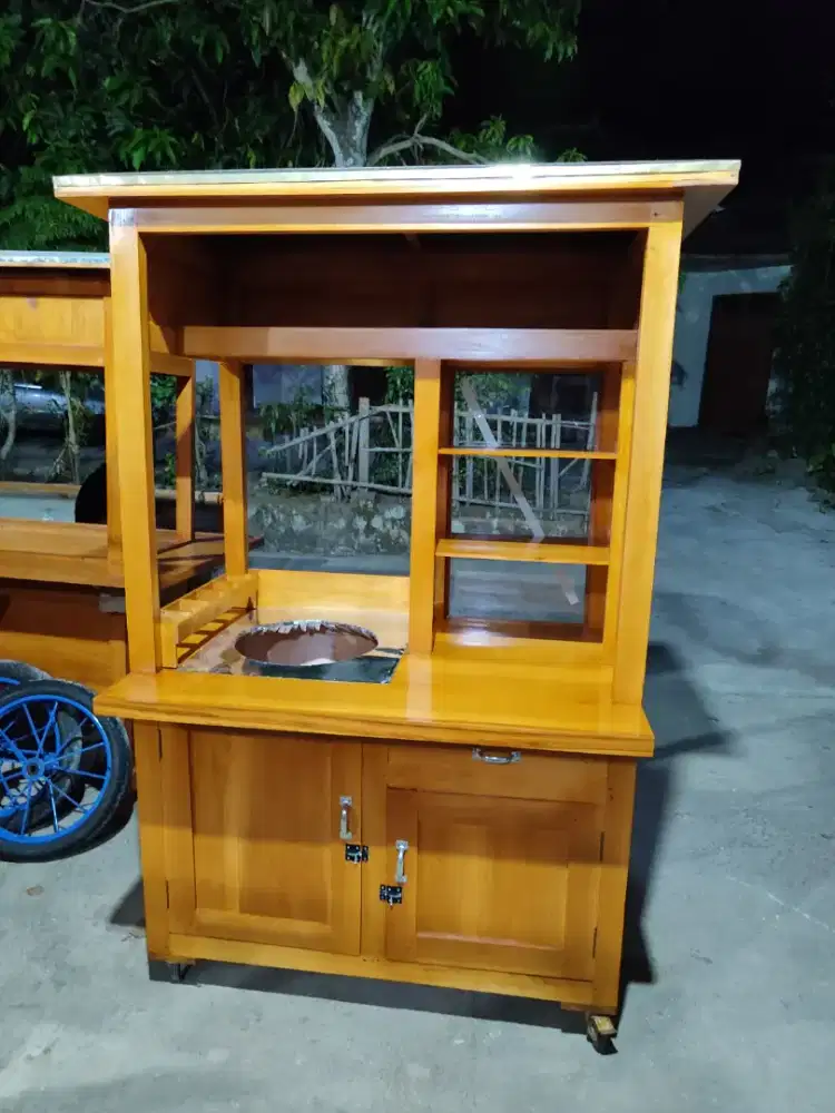 Gerobak Angkringan jg Melayani Pesanan Grobak Bakso Mie Bubur Sate dlL