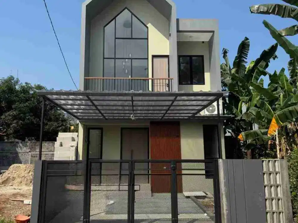 Rumah Baru Siap Huni, Desain Estetik Cantik Nyaman untuk Keluarga HRB199