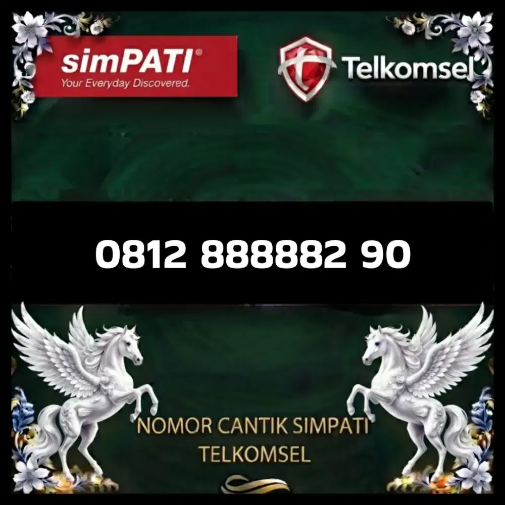 Nomor cantik simpati Telkomsel super panca
