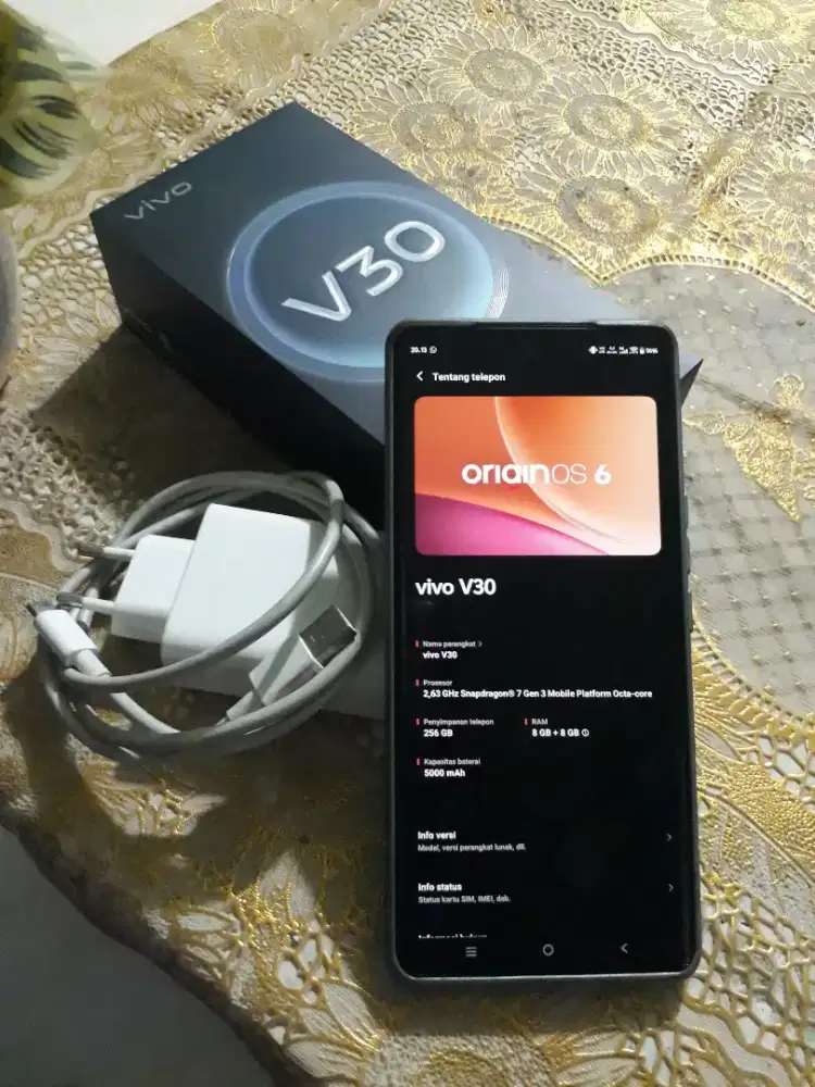 JUAL VIVO V30 5G Ram 8+8/256
