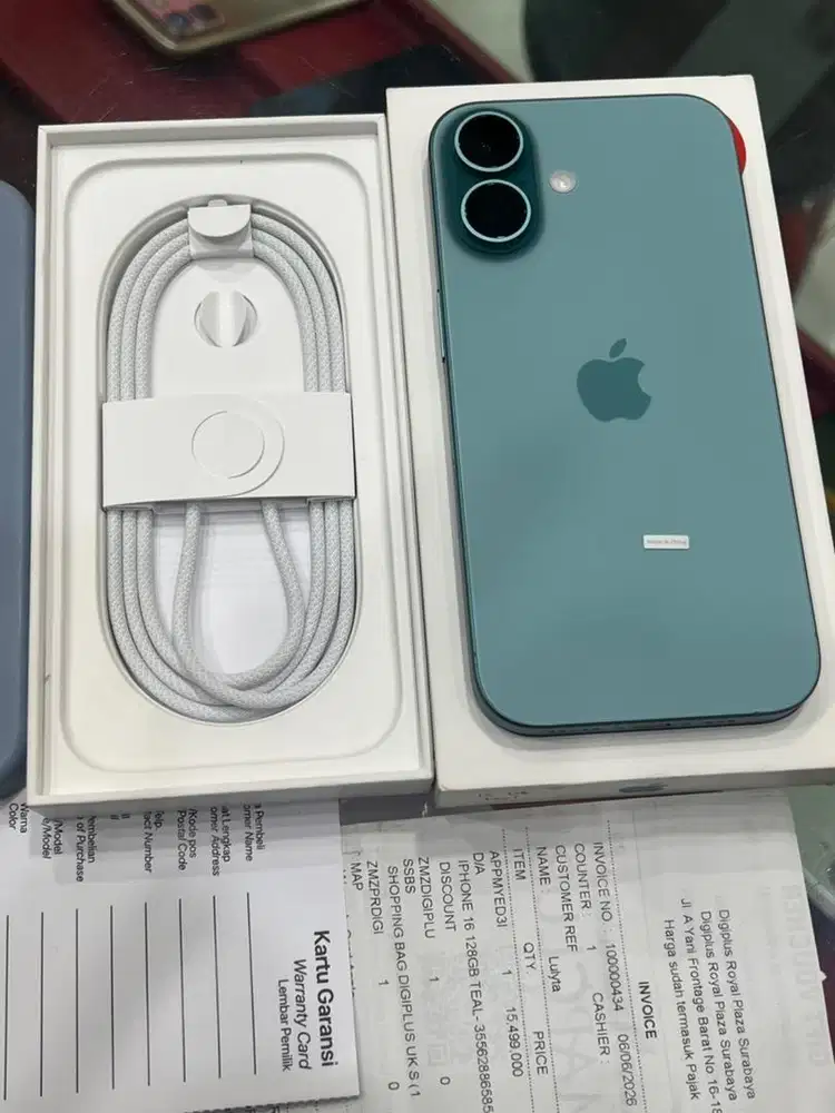 Iphone 16 128gb ibox like new