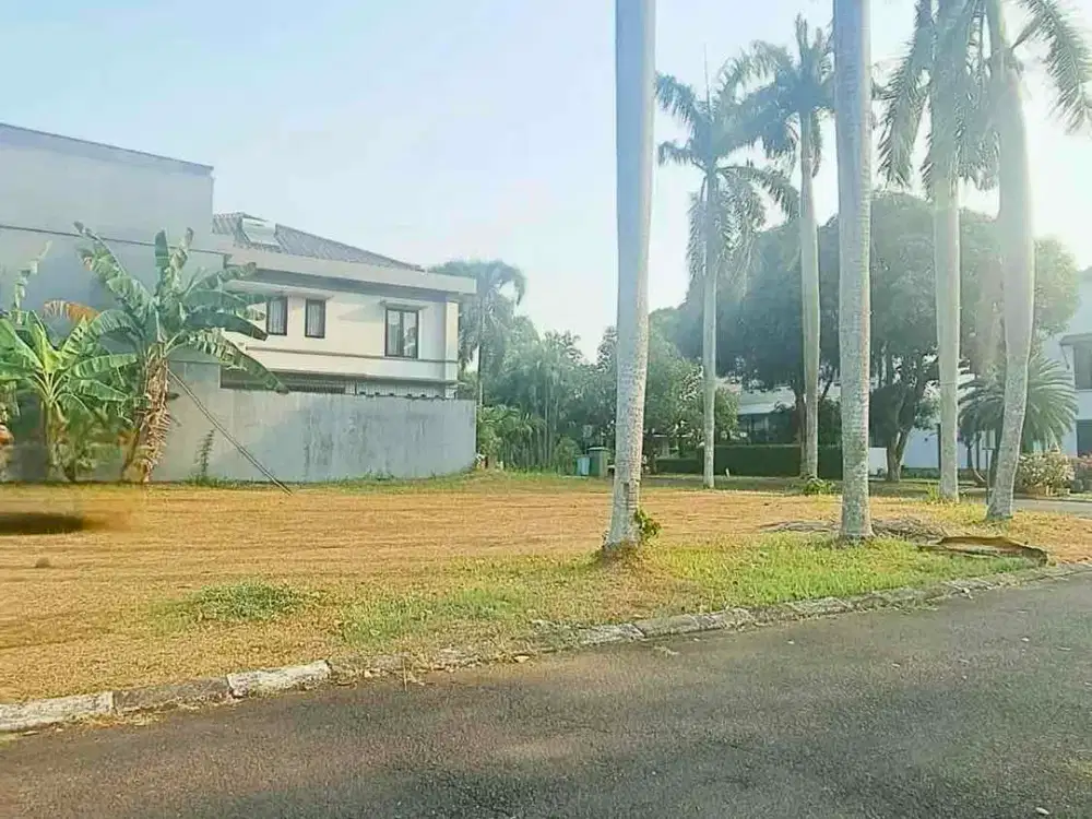 Kavling Hoek di Alam Sutera Tangerang Cluster Sutera Kirana