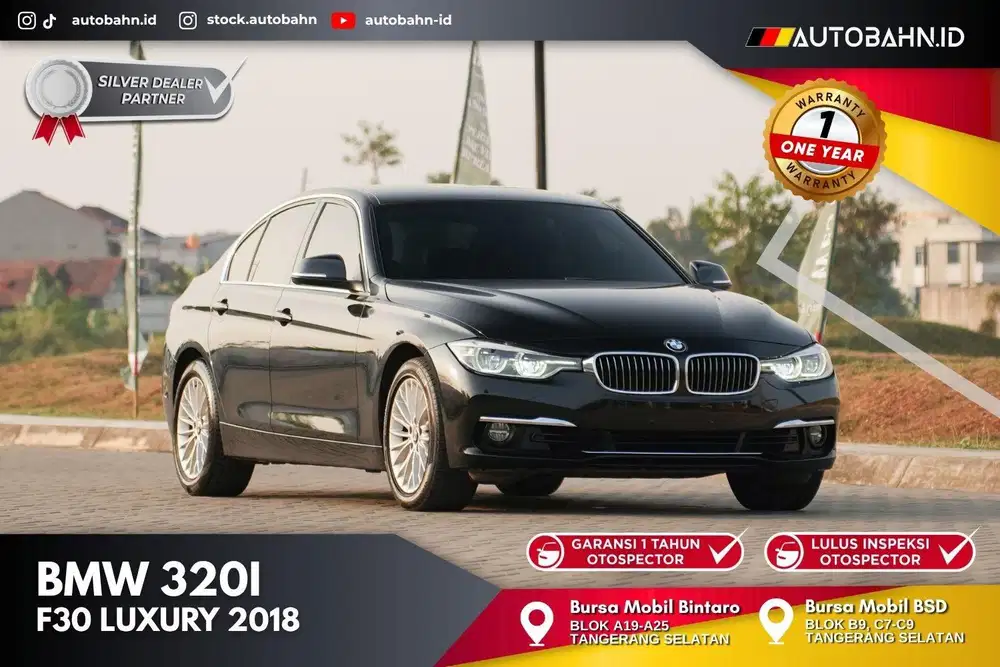 Comfort ProMax! BMW 320i Luxury 2018 Black Warranty! C200 x1 520i