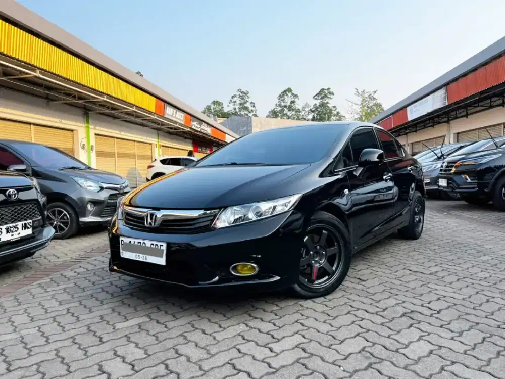 TDP 5 JT HONDA CIVIC FB AT 2013 1.8 FACELIFT WARNA BLACK EDITION !!!