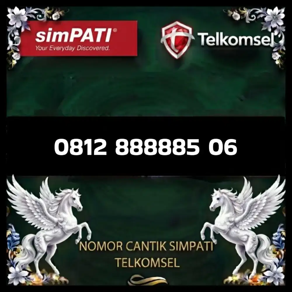 Perdana nomor cantik simpati Telkomsel super