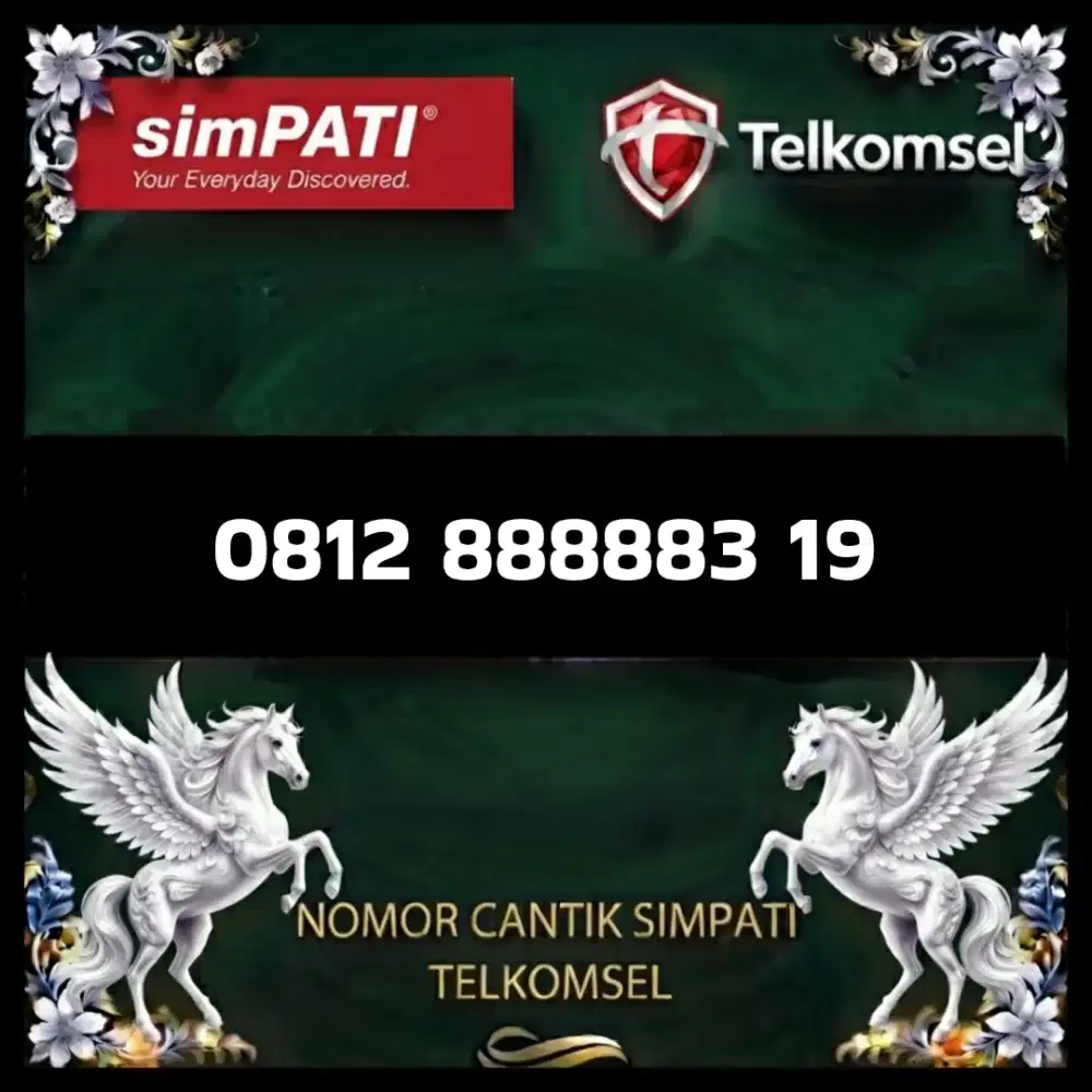 Kartu perdana nomor cantik simpati Telkomsel