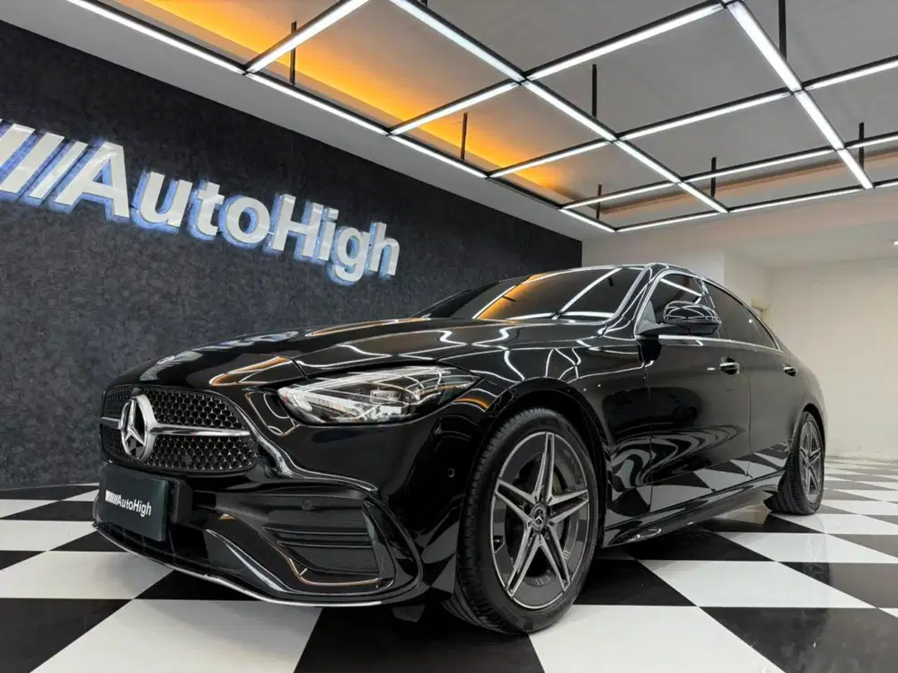 DP10% [Km4.000] C300 AMG 2023 Black Reg 2024 #AUTOHIGH