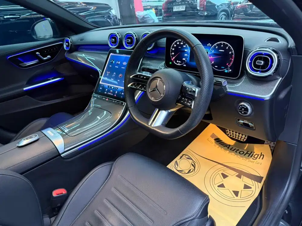 DP10% [Km4.000] C300 AMG 2023 Black Reg 2024 #AUTOHIGH