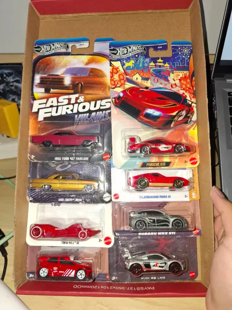 Hotweels silver series