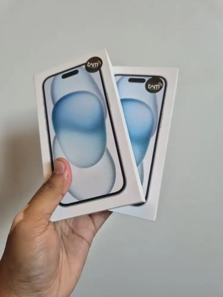 Iphone 15 128gb blue baru segel