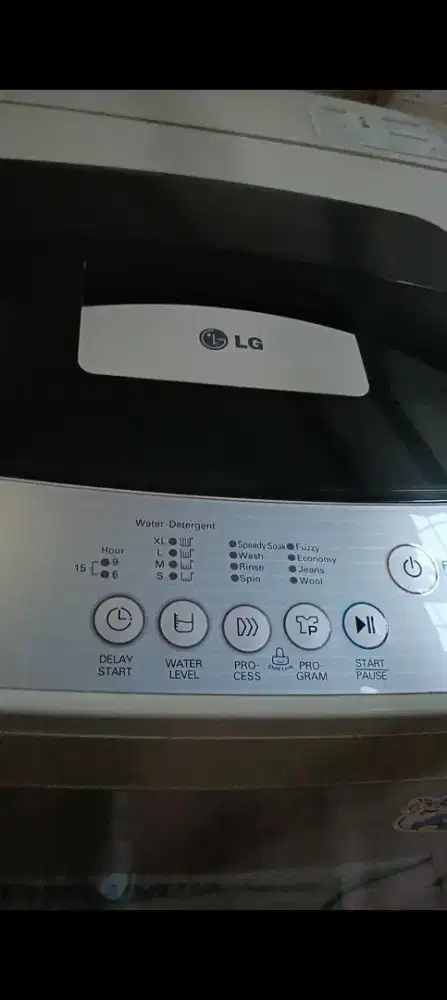 Mesin cuci 1 tab merk LG