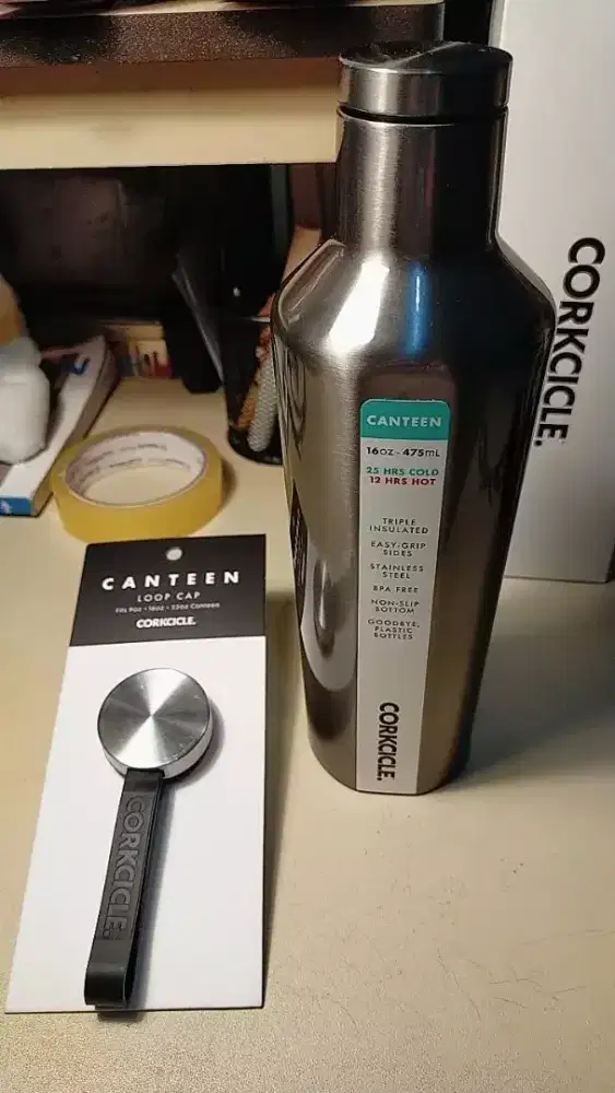 Corkcircle Tungsten Tumbler ori